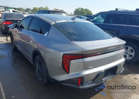 2025 Kia K4 Gt-Line Turbo из США, поврежденный, VIN 3KPFW4DC8SE085863